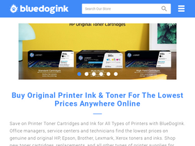 'bluedogink.com' screenshot
