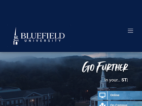 'bluefield.edu' screenshot