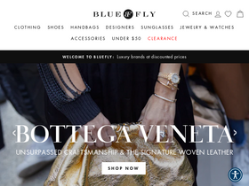 'bluefly.com' screenshot