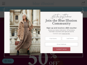 'blueillusion.com' screenshot
