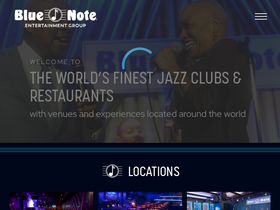 'bluenotejazz.com' screenshot