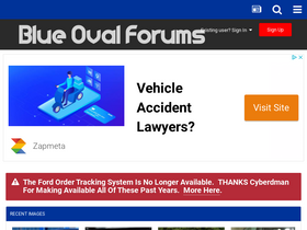 'blueovalforums.com' screenshot