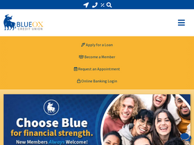 'blueoxcu.org' screenshot