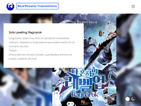 'bluephoenix-translations.com' screenshot