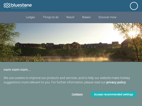 'bluestonewales.com' screenshot