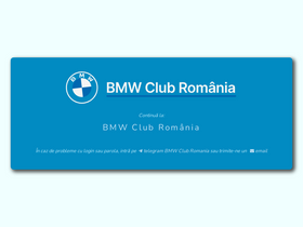 'bmwclub.ro' screenshot
