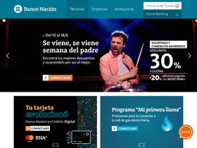 'bna.com.ar' screenshot