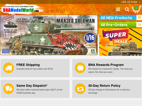 'bnamodelworld.com' screenshot