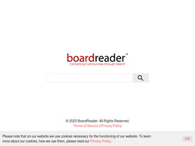 'boardreader.com' screenshot