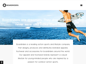 'boardriders.com' screenshot