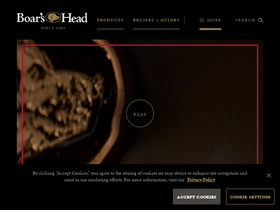 'boarshead.com' screenshot