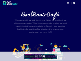 'boatbasincafe.com' screenshot