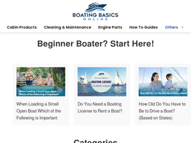 'boatingbasicsonline.com' screenshot