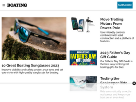 'boatingmag.com' screenshot
