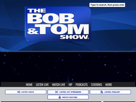 'bobandtom.com' screenshot