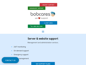 'bobcares.com' screenshot