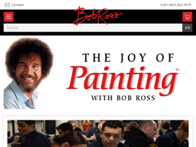 'bobross.com' screenshot