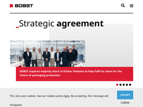 'bobst.com' screenshot
