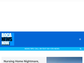 'bocanewsnow.com' screenshot