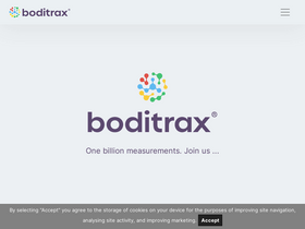 'boditrax.com' screenshot