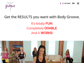 'bodygroove.com' screenshot