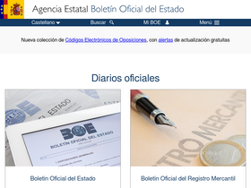 'boe.es' screenshot
