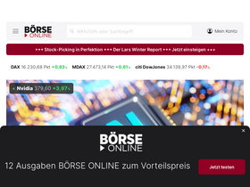 'boerse-online.de' screenshot