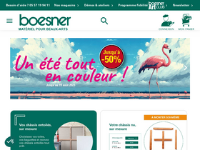 'boesner.fr' screenshot