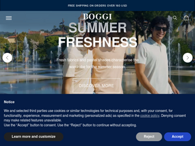'boggi.com' screenshot