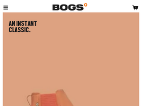 'bogsfootwear.com' screenshot