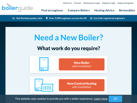 'boilerguide.co.uk' screenshot