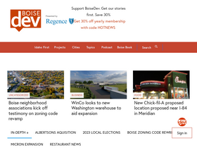 'boisedev.com' screenshot