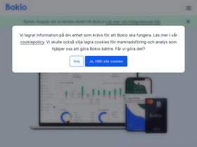 'bokio.se' screenshot