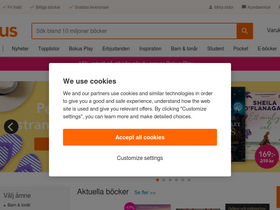 'bokus.com' screenshot