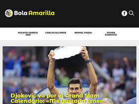 'bolamarilla.com' screenshot
