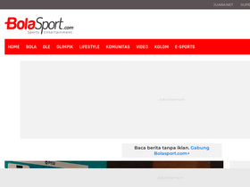 'bolasport.com' screenshot