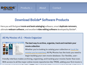 'bolidesoft.com' screenshot