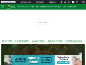 'bolivia.com' screenshot