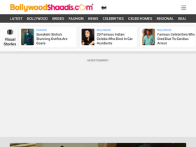 'bollywoodshaadis.com' screenshot
