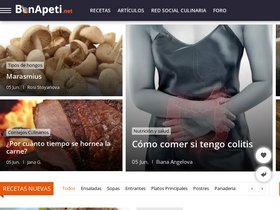 'bonapeti.net' screenshot