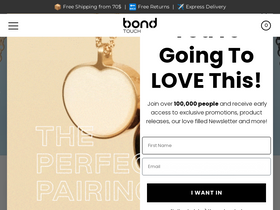 'bond-touch.com' screenshot