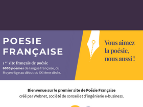 'bonjourpoesie.fr' screenshot