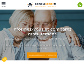 'bonjoursenior.fr' screenshot