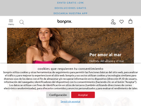 'bonprix.es' screenshot