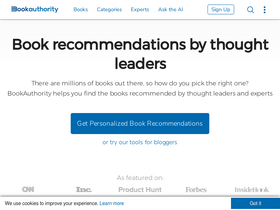 'bookauthority.org' screenshot