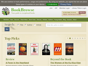 'bookbrowse.com' screenshot