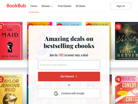 'bookbub.com' screenshot