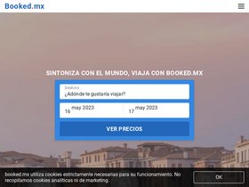 'booked.mx' screenshot
