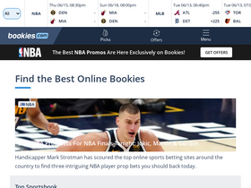 'bookies.com' screenshot