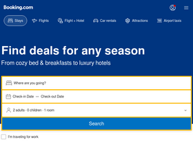 'booking.com' screenshot